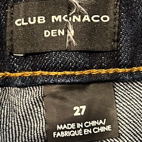 Club Monaco 27 Denim Jeans Ankle Crop - Picture 9 of 10
